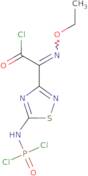 2-[5-[(Dichlorophosphoryl)amino]-1,2,4-thiadiazol-3-yl]-(Z)-2-(ethoxyimino)acetyl chloride