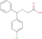 2-{[(4-Chlorophenyl)(phenyl)methyl]sulfanyl}acetic acid