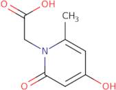 2-(4-Hydroxy-6-methyl-2-oxo-1,2-dihydropyridin-1-yl)acetic acid