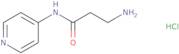 3-Amino-N-(pyridin-4-yl)propanamide hydrochloride