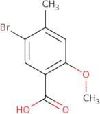 5-bromo-2-methoxy-4-methylbenzoic acid