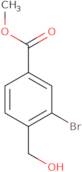 methyl 3-bromo-4-(hydroxymethyl)benzoate