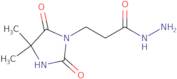 3-(4,4-Dimethyl-2,5-dioxoimidazolidin-1-yl)propanehydrazide