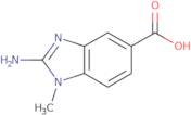 2-Amino-1-methyl-1H-1,3-benzodiazole-5-carboxylic acid