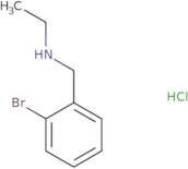 [(2-Bromophenyl)methyl](ethyl)amine hydrochloride