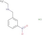 Ethyl[(3-nitrophenyl)methyl]amine hydrochloride