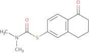 N,N-Dimethyl-1-[(5-oxo-5,6,7,8-tetrahydronaphthalen-2-yl)sulfanyl]formamide