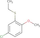 3-Chloro-6-methoxyphenyl ethyl sulfide