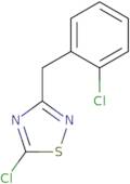 5-Chloro-3-[(2-chlorophenyl)methyl]-1,2,4-thiadiazole