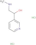 2-(Methylamino)-1-(pyridin-3-yl)ethan-1-ol dihydrochloride