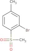 2-Bromo-1-methanesulfonyl-4-methylbenzene