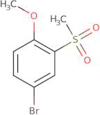 4-Bromo-2-methanesulfonyl-1-methoxybenzene