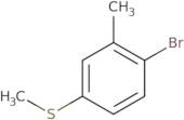 1-Bromo-2-methyl-4-(methylthio)benzene