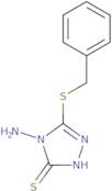 4-Amino-5-(benzylsulfanyl)-4H-1,2,4-triazole-3-thiol