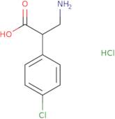 3-Amino-2-(4-chlorophenyl)propanoic acid hydrochloride