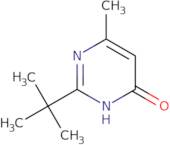 2-tert-Butyl-6-methylpyrimidin-4-ol