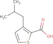 3-(2-Methylpropyl)thiophene-2-carboxylic acid