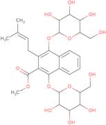 Methyl 1,4-bisglucosyloxy-3-prenyl-2-naphthoate