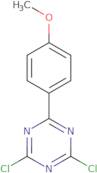 2,4-Dichloro-6-(4-methoxyphenyl)-1,3,5-triazine