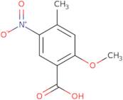 2-Methoxy-4-methyl-5-nitrobenzoic acid