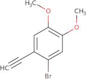 1-Bromo-2-ethynyl-4,5-dimethoxybenzene