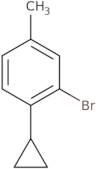 2-Bromo-1-cyclopropyl-4-methylbenzene