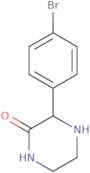 3-(4-Bromophenyl)piperazin-2-one