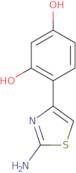 4-(2-Amino-1,3-thiazol-4-yl)benzene-1,3-diol