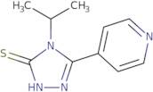 4-Isopropyl-5-pyridin-4-yl-4H-1,2,4-triazole-3-thiol