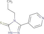 4-Propyl-5-(pyridin-4-yl)-4H-1,2,4-triazole-3-thiol