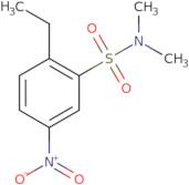 2-Ethyl-N,N-dimethyl-5-nitrobenzene-1-sulfonamide