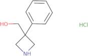 (3-Phenylazetidin-3-yl)methanol hydrochloride