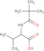 2-(2,2-Dimethylpropanamido)-3-methylbutanoic acid