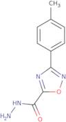 3-p-Tolyl-[1,2,4]oxadiazole-5-carboxylic acid hydrazide
