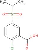 2-Chloro-5-(propane-2-sulfonyl)benzoic acid