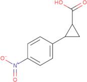 2-(4-Nitrophenyl)cyclopropane-1-carboxylic acid