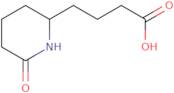 4-(6-Oxopiperidin-2-yl)butanoic acid