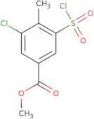 Methyl 3-chloro-5-(chlorosulfonyl)-4-methylbenzoate