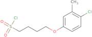 4-(4-Chloro-3-methylphenoxy)butane-1-sulfonyl chloride