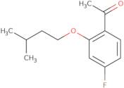 1-(4-Fluoro-2-(isopentyloxy)phenyl)ethanone