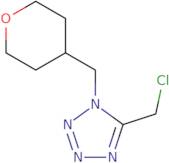 5-(Chloromethyl)-1-(oxan-4-ylmethyl)-1H-1,2,3,4-tetrazole