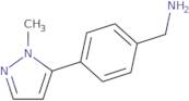 [4-(1-Methyl-1H-pyrazol-5-yl)phenyl]methanamine