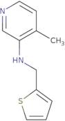 4-Methyl-N-(thiophen-2-ylmethyl)pyridin-3-amine