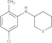 N-(5-Chloro-2-methylphenyl)thian-3-amine