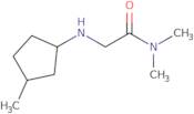 N,N-Dimethyl-2-[(3-methylcyclopentyl)amino]acetamide