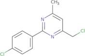 4-(Chloromethyl)-2-(4-chlorophenyl)-6-methylpyrimidine