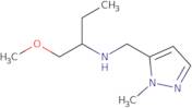 1-Methoxy-N-[(2-methylpyrazol-3-yl)methyl]butan-2-amine