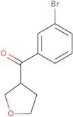 (3-Bromophenyl)(tetrahydrofuran-3-yl)methanone