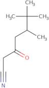 5,6,6-Trimethyl-3-oxoheptanenitrile