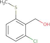 [2-Chloro-6-(methylsulfanyl)phenyl]methanol